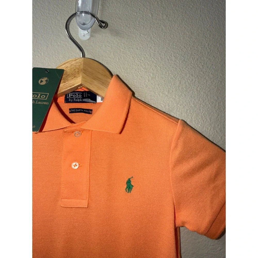 Boys Polo Ralph Lauren Orange Shirt Size 3T